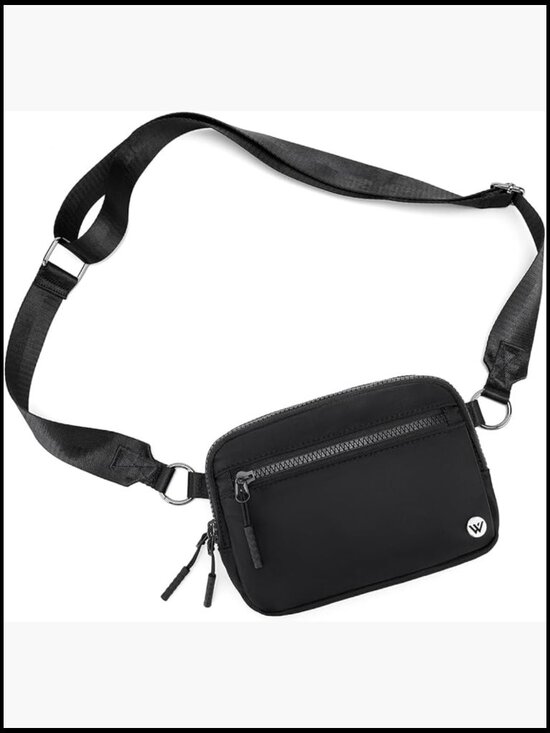 crossbody nylon bag for travel NOTAG Women Waterproof Shoulder Bag Messenger Handbags Casual Purse Handbag (Large, Black): Handbags and easy to accesswithout compromising on a polished Lightweight Crossbody Bag with Lockable